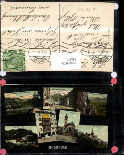 152501,Innsbruck Mehrbild Ak 1915