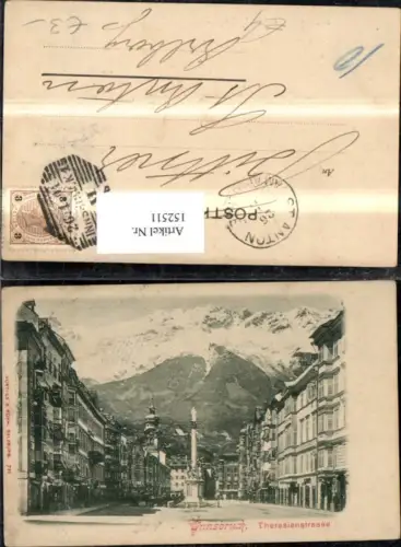 152511,Innsbruck Maria Theresienstrasse 1901