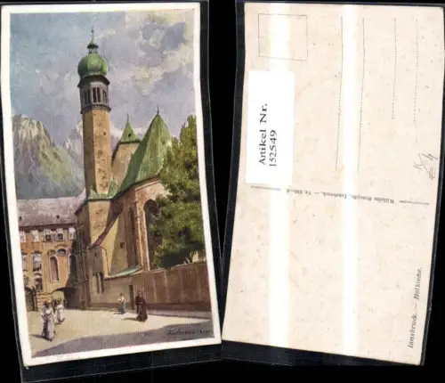 152549,Innsbruck Hofkirche Künstler Ak sign Hofecker