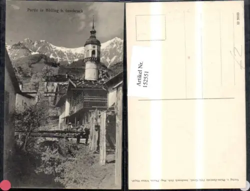 152551,Innsbruck Parite i. Hötting Kirche Personen