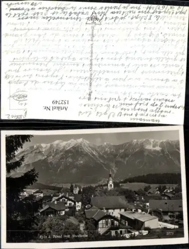 152749,Igls b. Innsbruck geg. Nordkette 1949