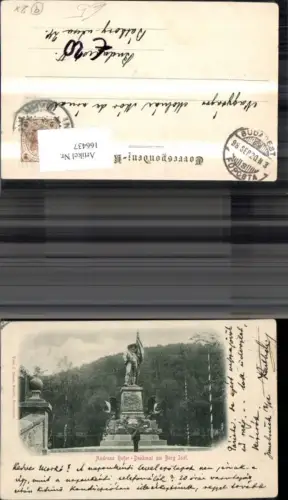 166437,Innsbruck Andreas Hofer Denkmal Berg Isel 1920