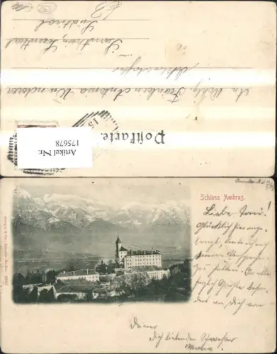 175678,Innsbruck Schloss Amras Ambras