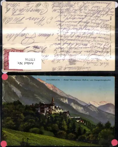 175716,Innsbruck Hotel Mariabrunn a. Hungerburgboden