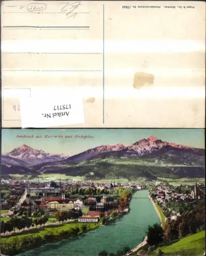 175717,Innsbruck m. Serles u. Nockspitze pub Purger Co 12244