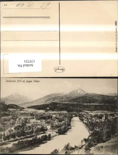 175721,Innsbruck geg. Süden
