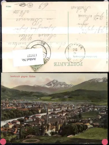175727,Innsbruck geg. Süden