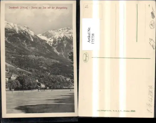 175738,Innsbruck Partie a. Inn m. d. Hungerburg