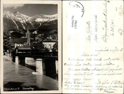 175762,Innsbruck Foto Ak Innsteg Brücke