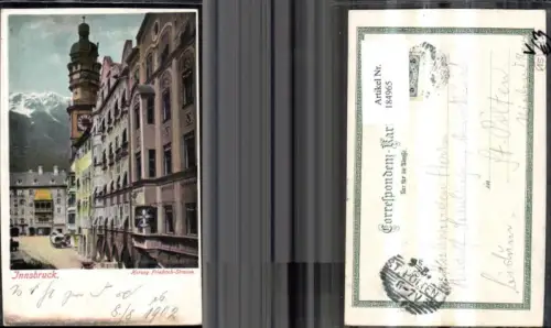 184965,Innsbruck Herzog Friedrich Strasse pub Ottmar Zieher