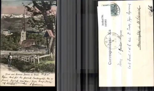 185001,Innsbruck Dorf u. Schloss Amras i. Tirol