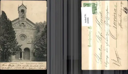185006,Innsbruck Ewige Anbetungs Kapelle