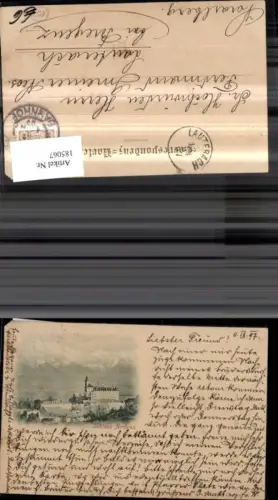 185067,Innsbruck Schloss Ambras 1897