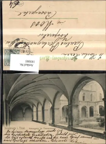 185085,Innsbruck Kreuzgang i. Theresianum