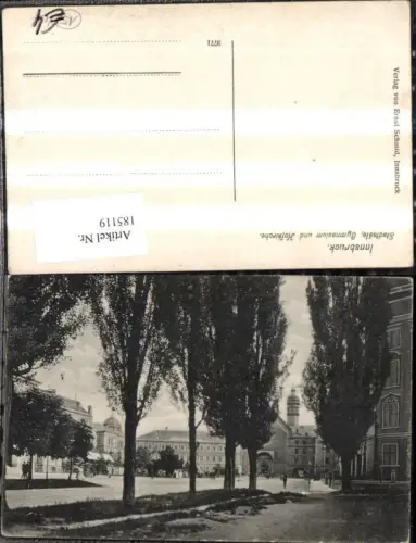 185119,Innsbruck Stadtsäle Gymnasium u. Hofkirche