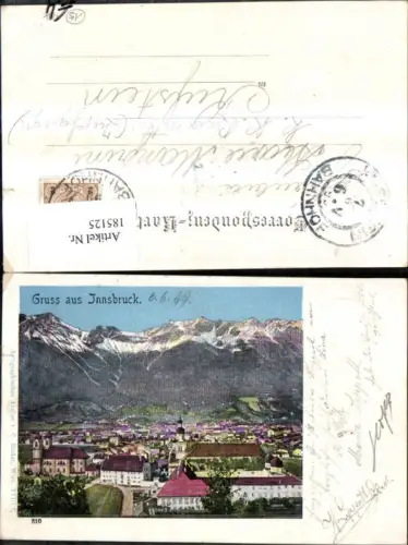 185125,Innsbruck Teilansicht