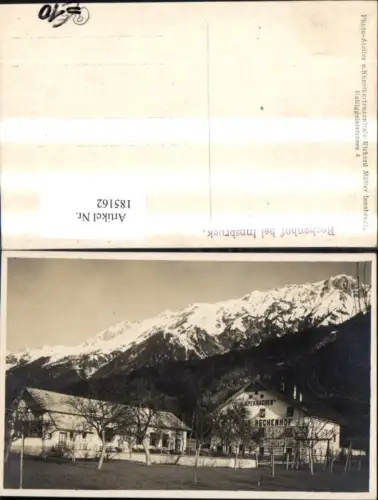 185162,Innsbruck Rehenhof Gasthof