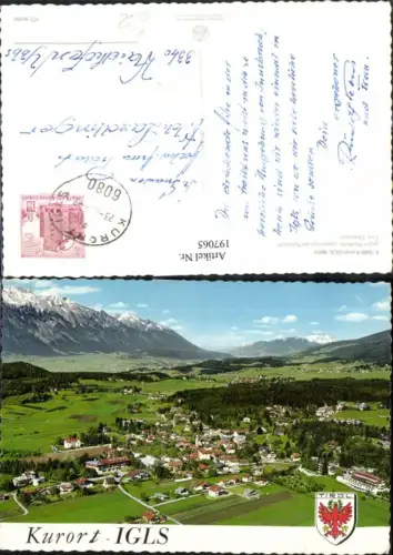 197065,Innsbruck Igls Totale pub Alpine Luftbild 56 850