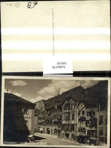 199310,Innsbruck Hotel Grauer Bär Ansicht
