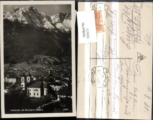 204671,Innsbruck m. Brandjoch