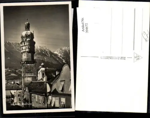 204672,Innsbruck Stadtturm