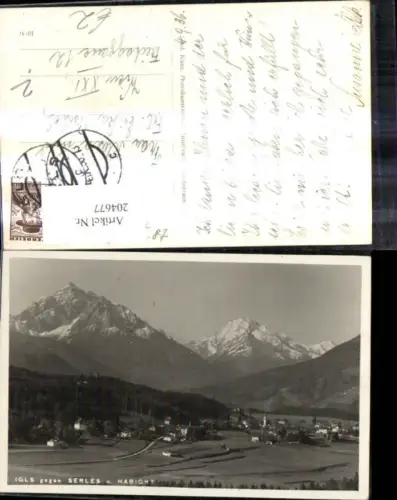204677,Innsbruck Igls geg. Serles u. Habicht