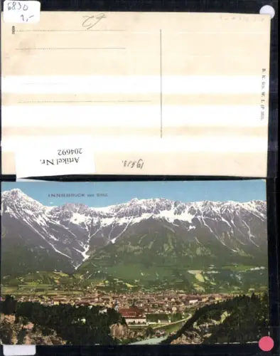 204692,Innsbruck m. Silltal