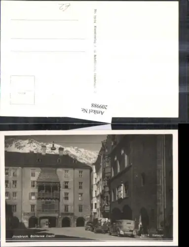 209988,Innsbruck Goldenes Dachl