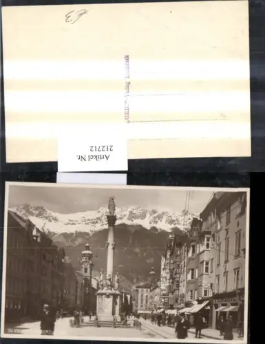 212712,Innsbruck Maria Theresienstraße m. Annasäule