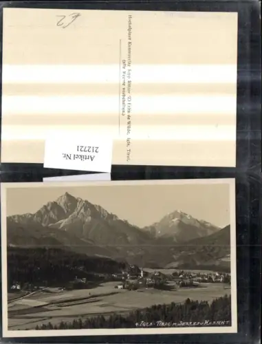 212721,Innsbruck Igls Totale m. Serles u. Habicht