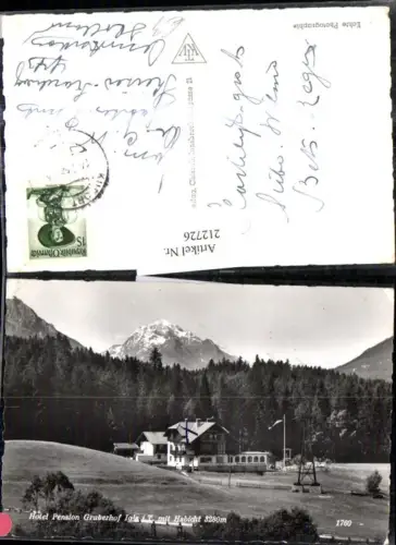 212726,Innsbruck Hotel Pension Gruberhof Igsl m. Habicht