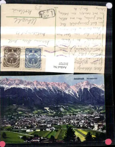 212727,Innsbruck Totale Nordansicht pub Ottmar Zieher