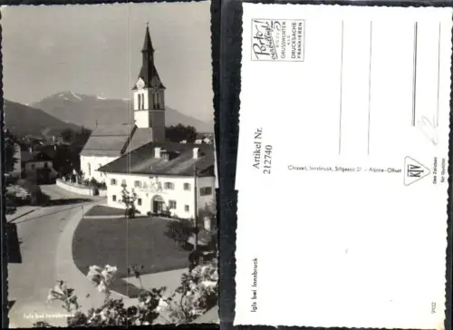 212740,Innsbruck Igsl Teilansicht Kirche