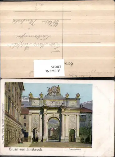 230635,Innsbruck Triumph-Pforte Triumphbogen