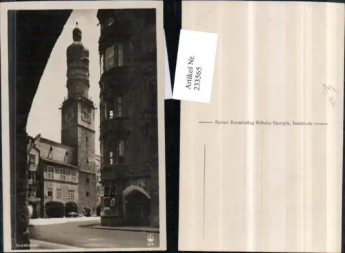 233565,Innsbruck Stadtturm
