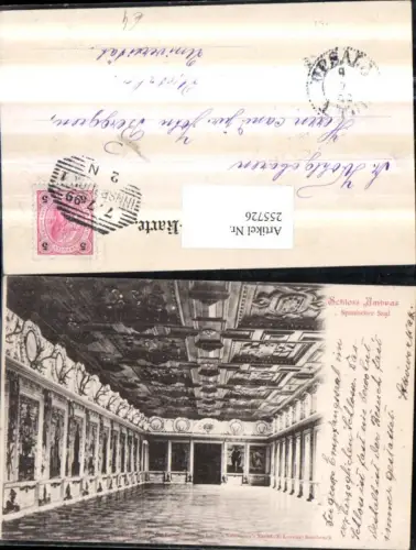 255726,Innsbruck Schloss Ambras Spanischer Saal Innenansicht