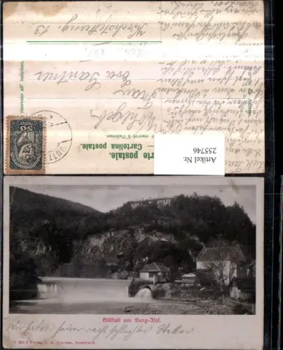 255746,Innsbruck Sillfall Wasserfall am Berg Isel pub C. a. Czichna 32113