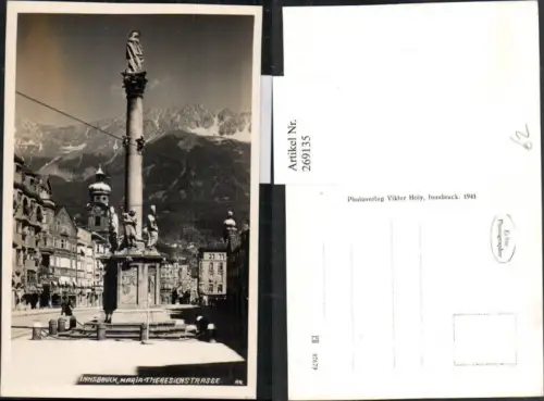269135,Innsbruck Maria-Theresienstraße Annasäule