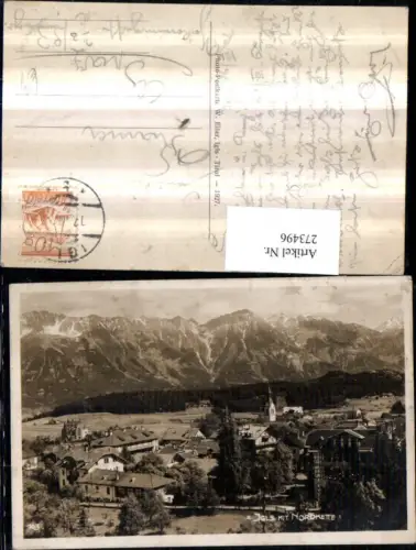 273496,Innsbruck Igls Totale m. Nordkette Bergkulisse