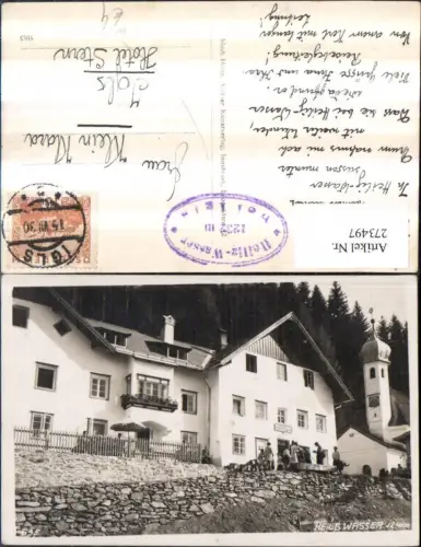 273497,Innsbruck Heilig-Wasser b. Igls Kirche Gasthaus