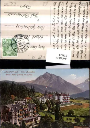 273534,Innsbruck Igls Hotel Maximilian Grand Hotel Iglerhof m. Serles Bergkulisse