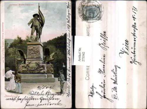 273542,Innsbruck Andreas Hofer-Denkmal