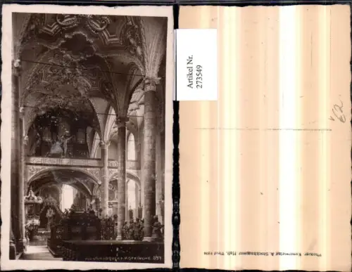 273549,Foto AK Innsbruck Hofkirche Innenansicht Orgel pub A. Stockhammer 897