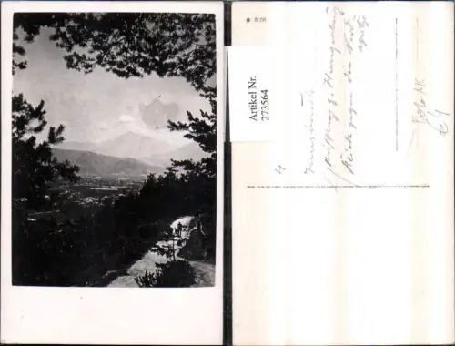 273564,Foto AK Innsbruck Hungerburg Blick geg. Nockspitze