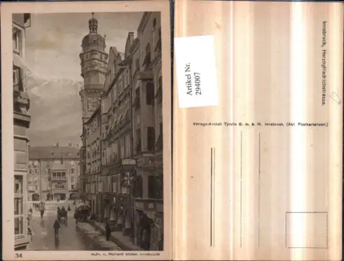294007,Innsbruck Herzog Friedrichstraße Goldenes Dachl Gasthof