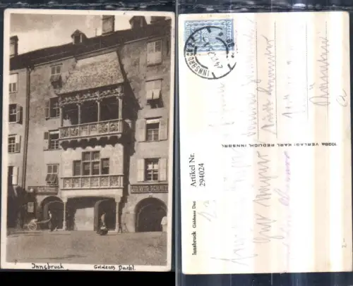 294024,Innsbruck Goldenes Dachl