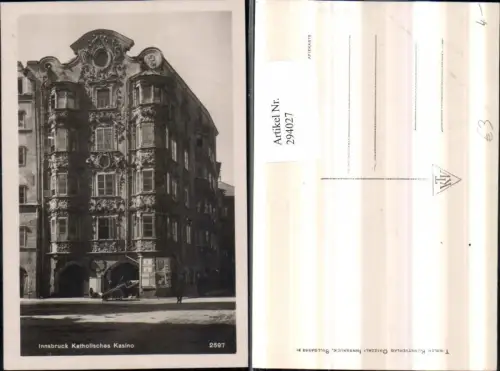 294027,Innsbruck Katholisches Kasino Casino