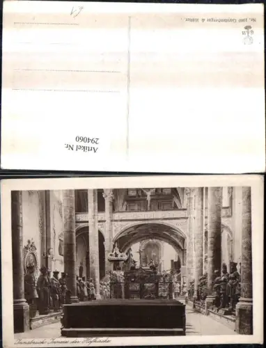 294060,Innsbruck Innenansicht der Hofkirche Kirche Statuen
