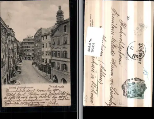 299404,Innsbruck Herzog Friedrichstraße Straßenansicht