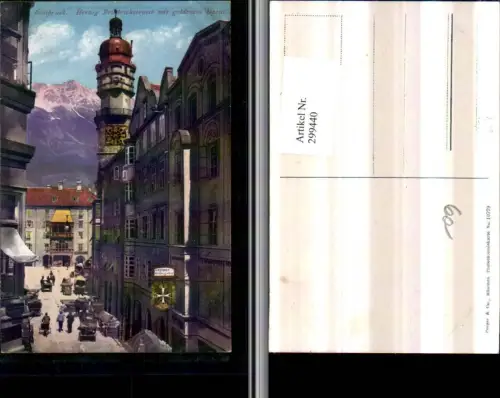 299440,Innsbruck Herzog Friedrichstraße Goldenes Dachl Gasthof weißen Kreuz pub Purger e Co 10779